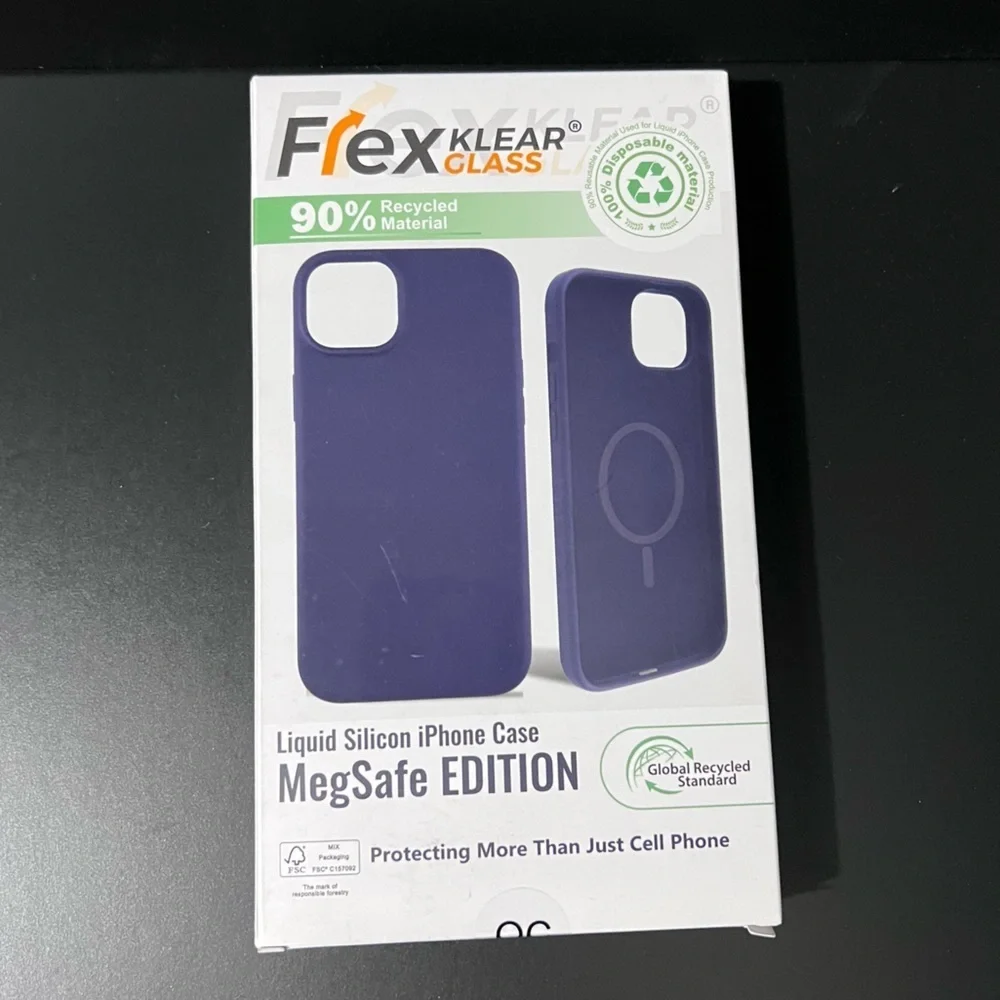***NWT***Liquid Silicone iPhone 15 Pro Max Case - Blue